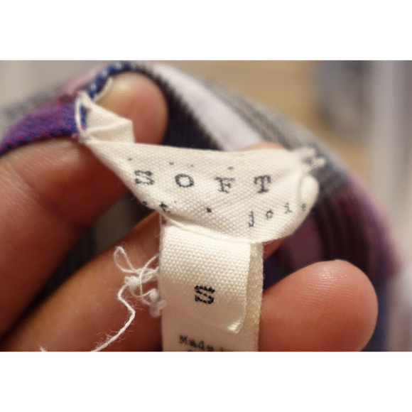 Soft Joie Women's Size Small Carmina Plaid Cotton Shirt Dress Button Down READ - Picture 6 of 8